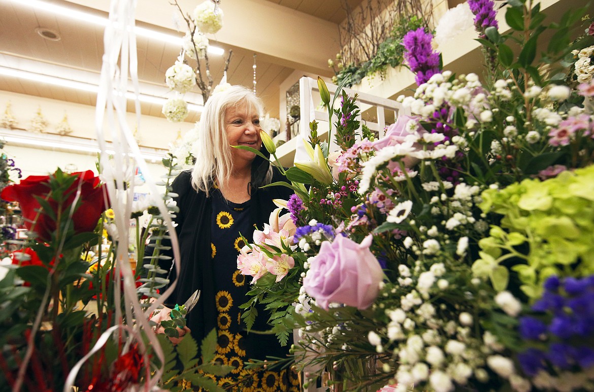 For Valorie Cooper, floral designer and owner of Sunflower Cottage and Village Decor in Coeur d'Alene, men were her best Valentine's Day customers, calling and ordering flowers and gifts to be delivered. Despite having some supply shortage issues, the day went beautifully, she said.