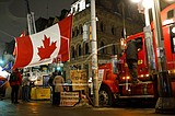 Truckers hold their ground despite threats of crackdown
