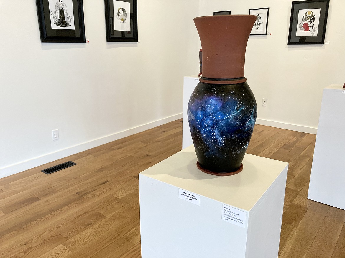 "Untitled" by Louise Schollaert is listed for $450 at Emerge in downtown Coeur d'Alene, part of "Continuum," which runs through March 5. HANNAH NEFF/Press