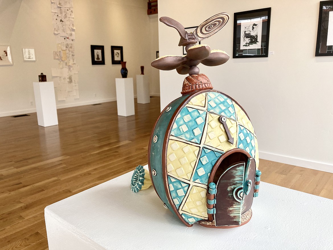 "Time Machine #1, 'The Classic,'" by artist Louise Schollaert is listed for $1,200 at Emerge, is featured in the show, "Continuum," open through March 5. HANNAH NEFF/Press