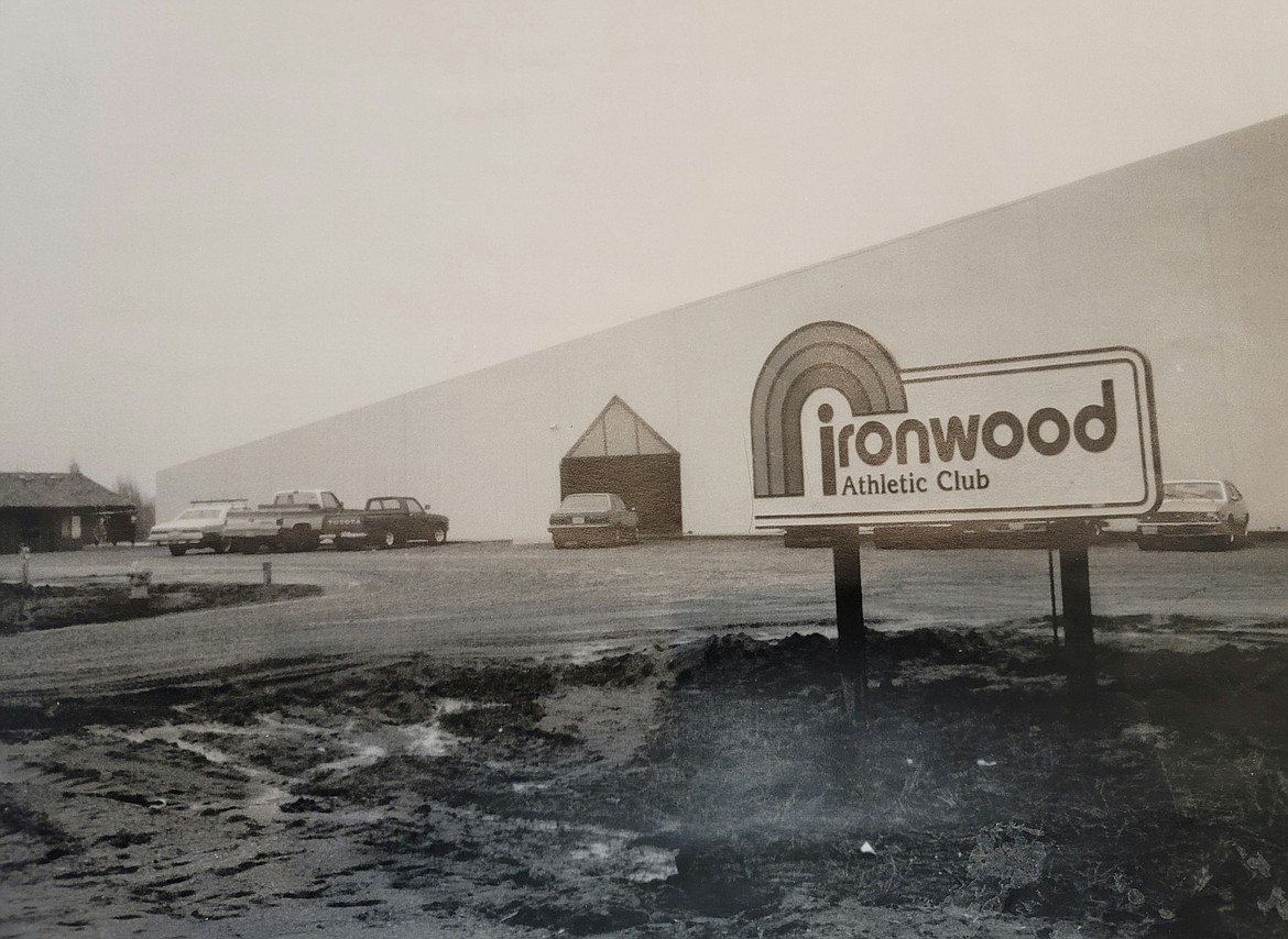 Muddy, maybe, but the happy home for Ironwood Athletic Club in February 1982.