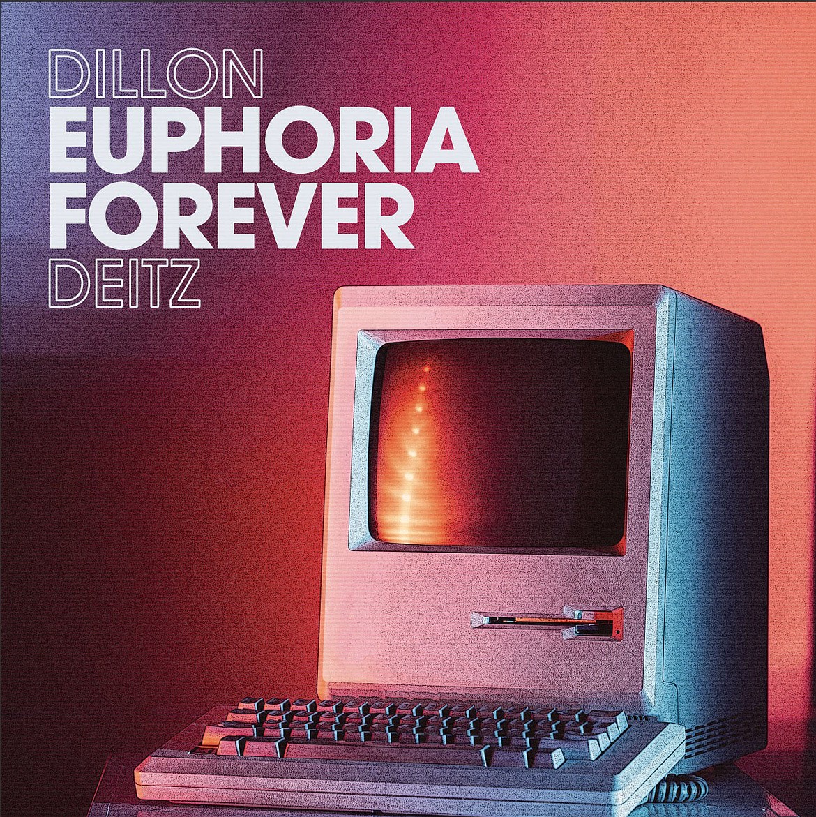 "Euphoria Forever" EP by Dillon Deitz - art by local artist Elisha Greggory