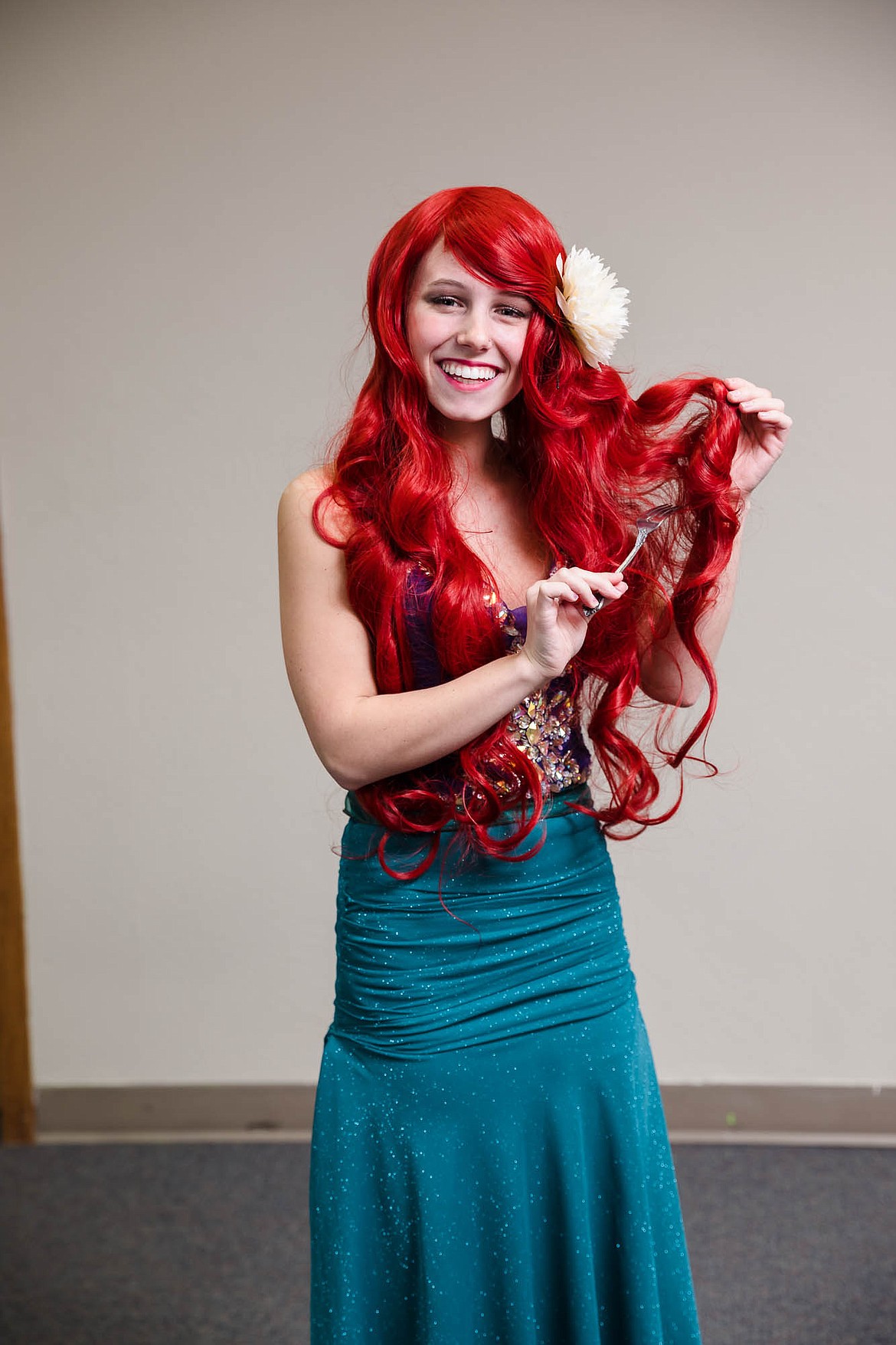 Sydney Jacobson, 15, plays the role of Ariel in Disney's "The Little Mermaid," opening tonight at 7 p.m. at the Salvation Army Kroc Center theater. Courtesy photo