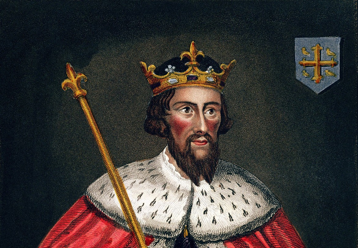 Alfred the Great (849-899). Saxon King of Wessex (southern) England, said to be the founder of Oxford.