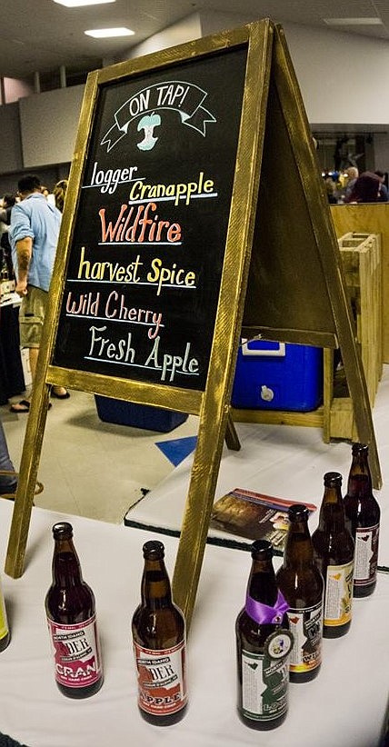 A few of the ciders offered previously at the annual Wine, Stein and Dine event, hosted by the Post Falls Education Foundation. In it's 25th year, the event has raised more than $675,000 used to support school teachers and students.