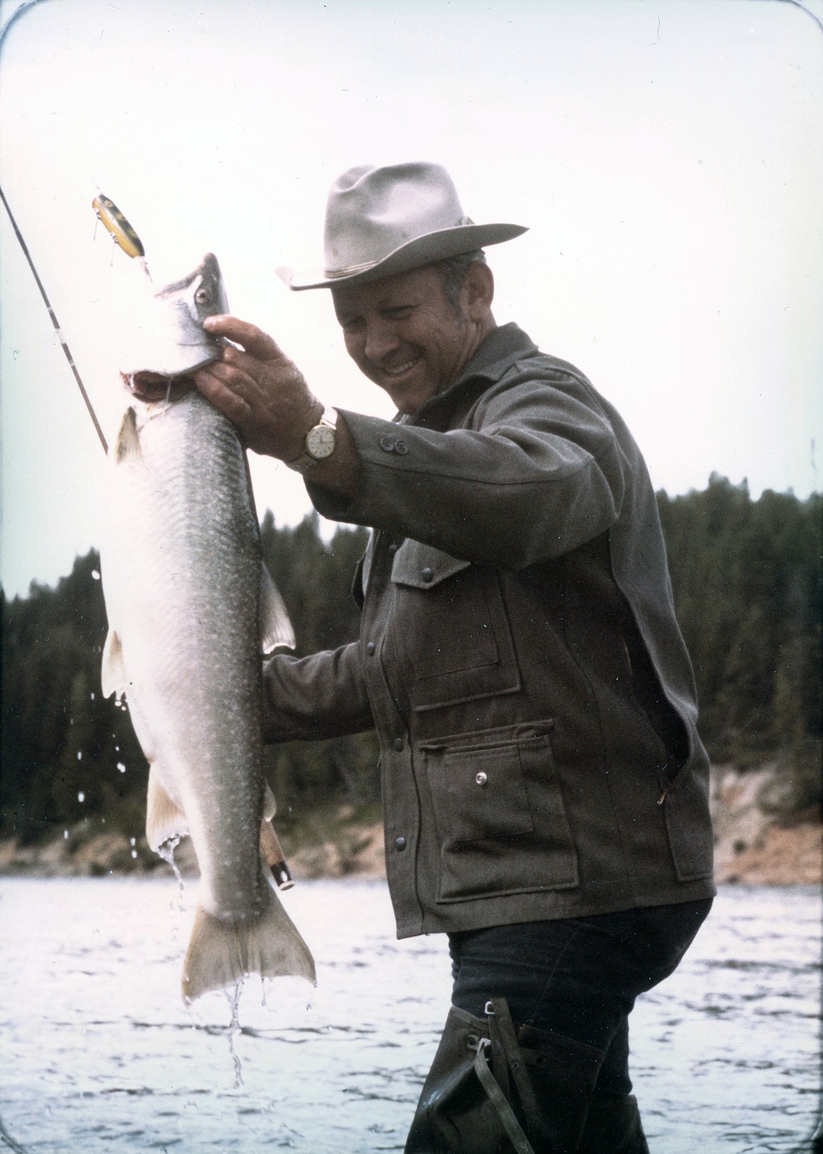 Former game warden Louis Kis enjoying the outdoors he loved so much. (photo provided)