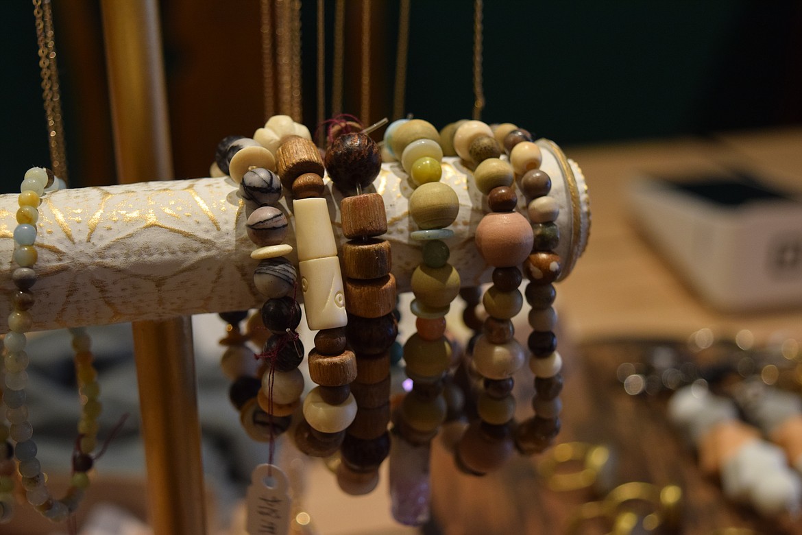 Jenna Hildebrand started her business, Love & Lumber, making bracelets out of wood beads. The business has since grown despite the challenges of the pandemic on small shops.