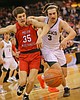 STATE 2A BOYS BASKETBALL CHAMPIONSHIP: ‘Jacks settle for second: Defending champion St. Maries battles Melba before falling in title game