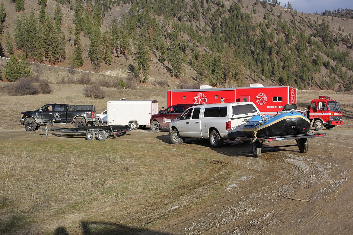 Search and rescue teams from Wisconsin and Oregon under the umbrella of Wings of Hope will be scouring the Clark Fork River from the Alberton Gorge to the dam in Thompson Falls looking for Rebekah Barsotti who went missing last July. Big Eddy Fishing Access is one of their rendezvous locations but over the next month, they may be seen anywhere on the nearly 60 miles of river they will be searching.