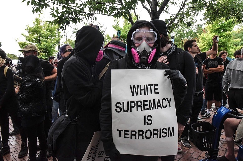 Portland, Ore., demonstration.