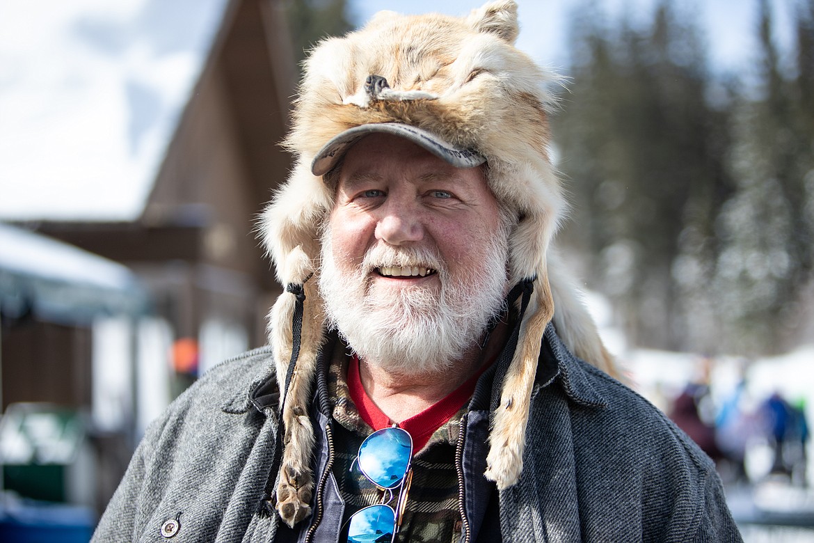 Team Eureka coach Greg Grove at the Special Olympics Montana Glacier Area Winter Games at Whitefish Mountain Resort on Tuesday. (JP Edge photo)