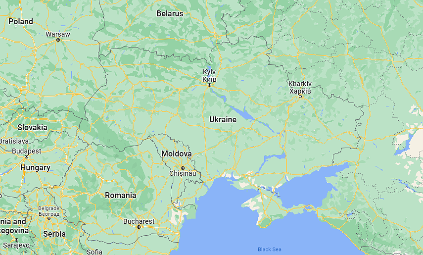 Ukraine is a European nation located on the north coast of the Black Sea with Russia to its east, Moldova and Romania to the south, Hungary Slovakia and Poland to the west and Belarus to the north. Russia invaded the small nation on Feb. 24. Russia has claimed to annex both Belarus and Crimea, a region in Ukraine.
