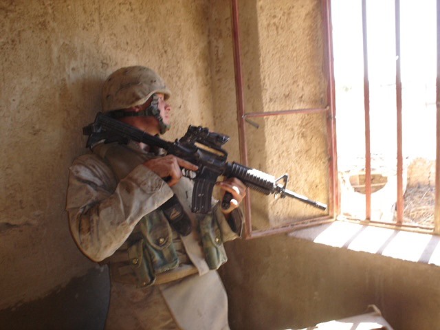 Jared Malone served two combat tours of duty in Iraq. He wants to go to Ukraine to help people.