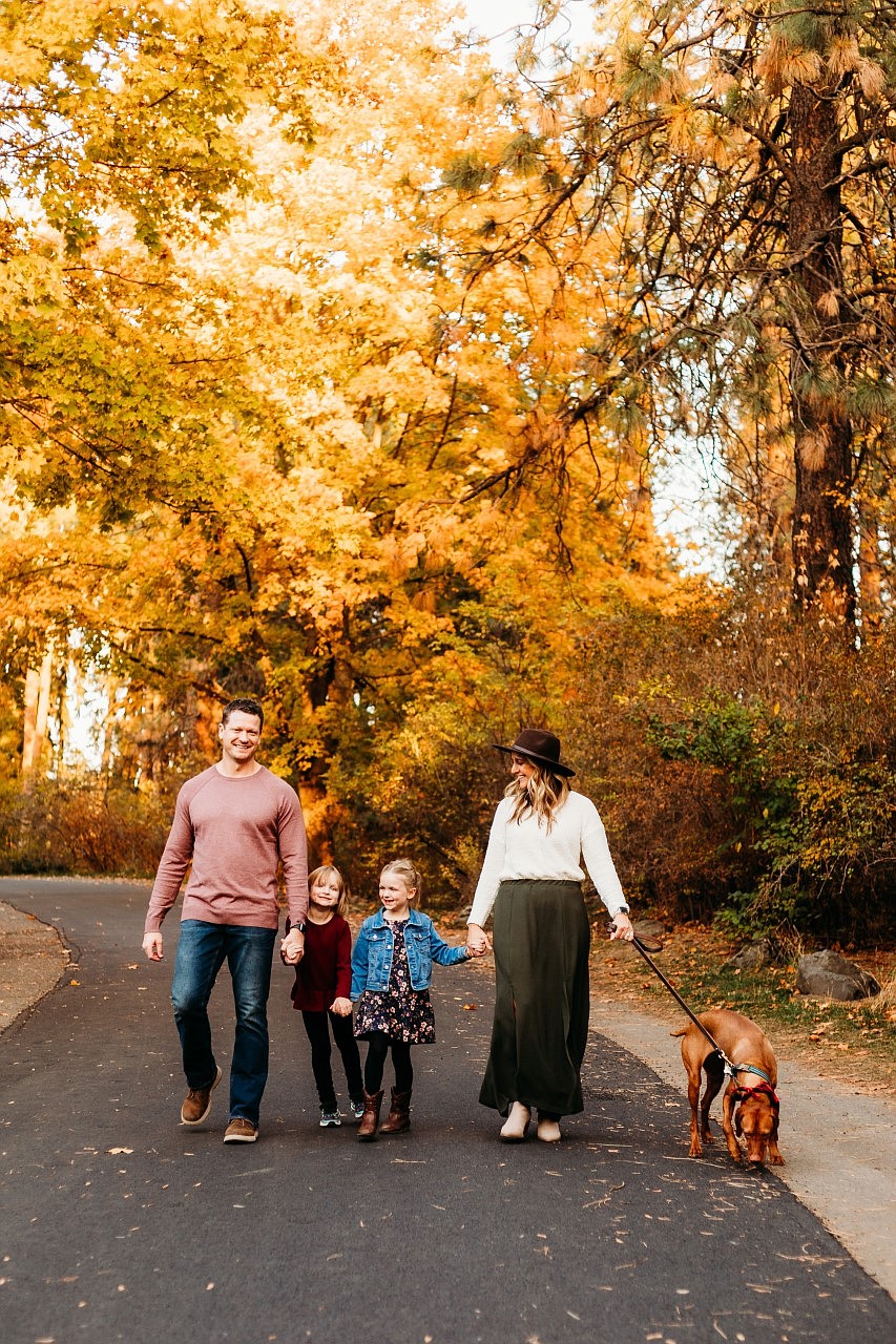 Jared Malone spending time with his family. Malone works as a counselor for Heritage Health.