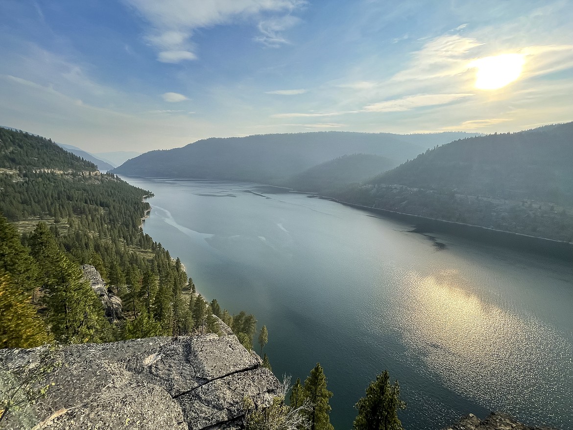 View of Lake Koocanosa from Moriah's Ledge in the summer. (JP Edge/Hungry Horse News)