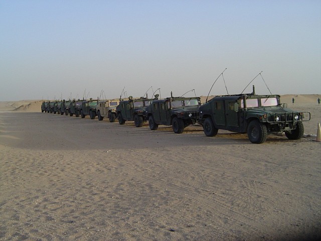 HUMVEEs