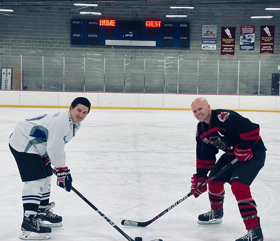 Reed drops the puck at Pens game