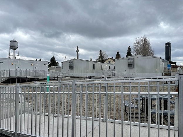 Almira Elementary and Middle school students returned to portables earlier this month after a fire in October. The campus will be rebuilt though after area legislators helped secure funding for a new campus.