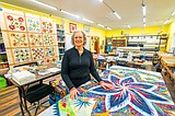 For this quilter, it’s all about brilliant colors