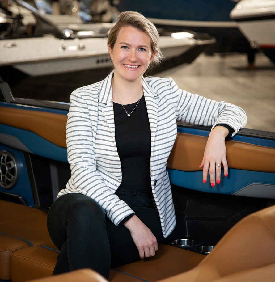 Photo courtesy Hagadone Marine Group
Lindsey Olmstead has been named Boating Industry’s “Top 40 Under 40”.