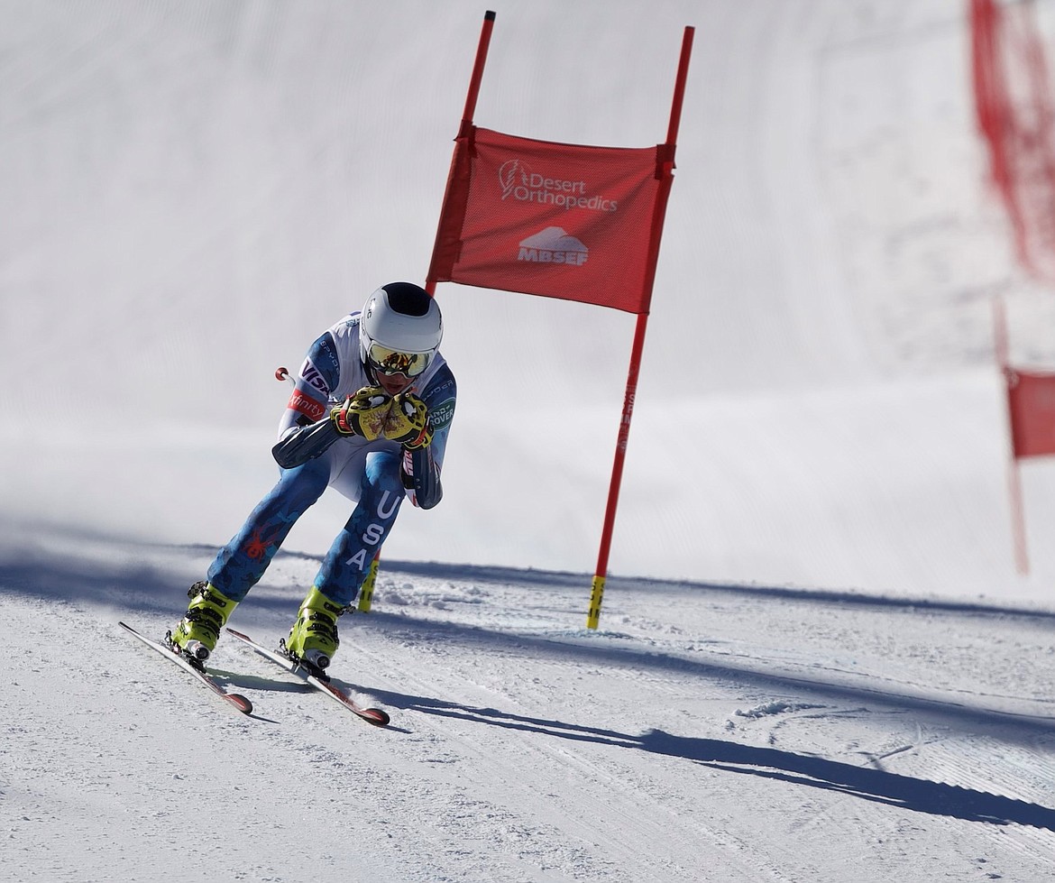 Photo by ROB PAEK
Larson Overby, a sophomore at Coeur d’Alene High, has been selected to compete at the U.S. National U-16 Ski Racing Championships in Sugarloaf, Maine. Overby will compete April 2-6 in slalom, giant slalom, and Super G against the top 30 15-year-olds in the country. Overby races for Schweitzer Alpine Racing School.