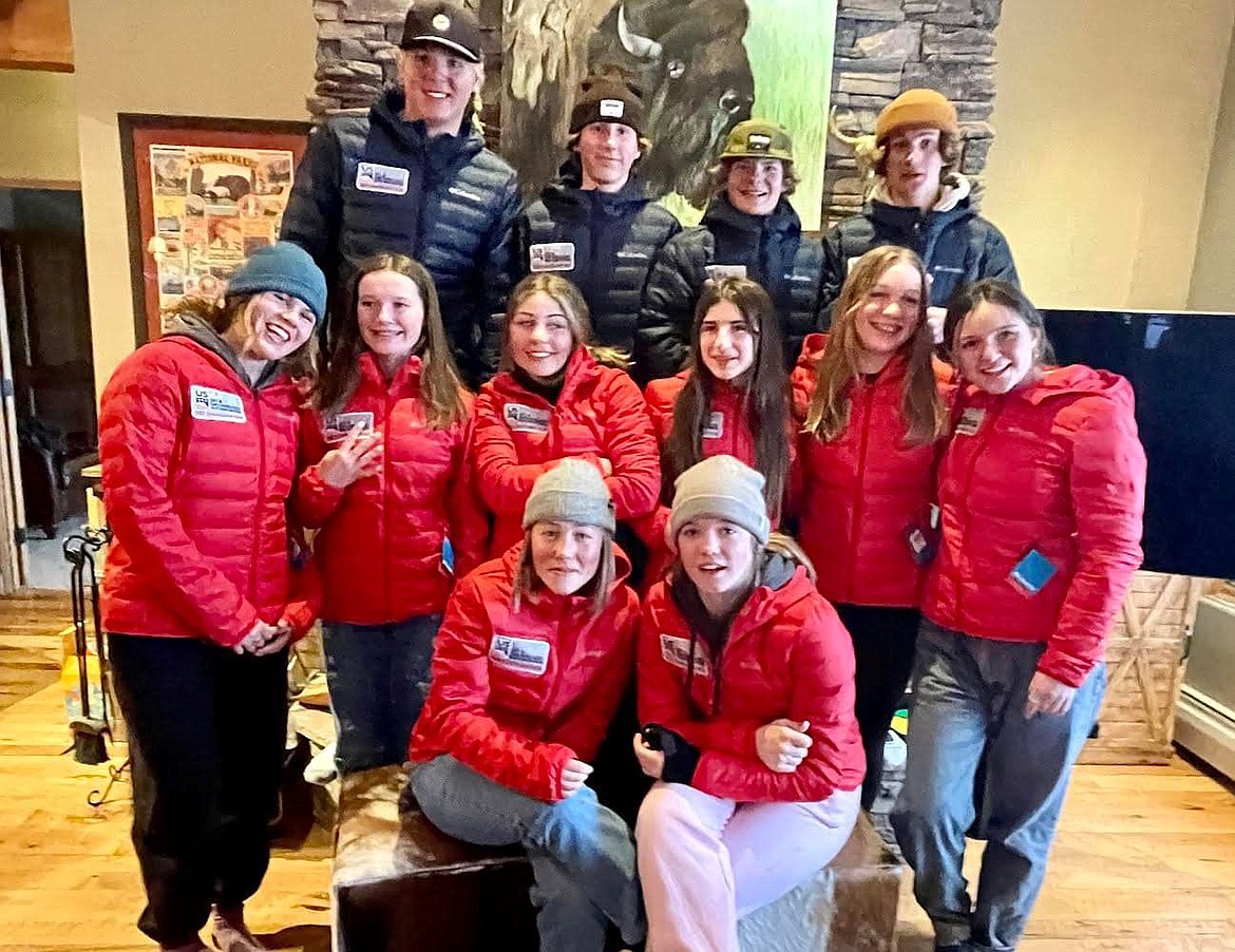 The Northern Division team at the U16 Western Regional Championship. FVSEF athletes include, Raiya McCutcheon, Otto Lund, Kellie Klepper, and Melody McNalley. (Courtesy photo)