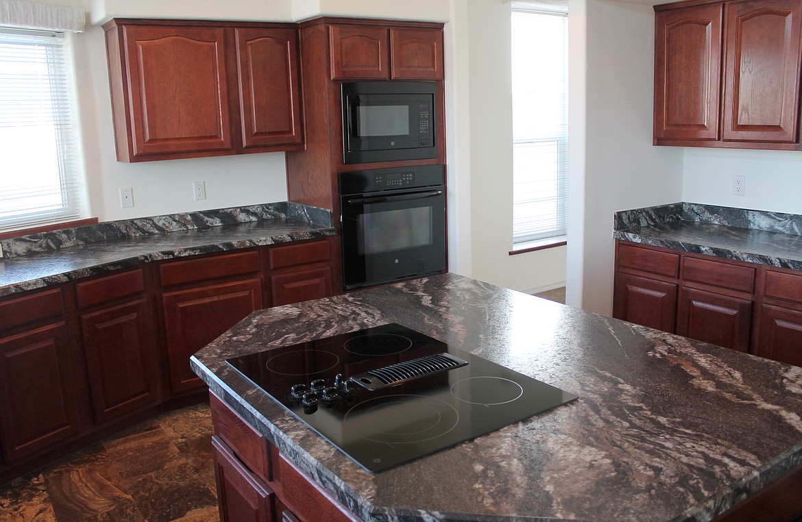 Valley Quality Homes manager Ray Acheson described this kitchen in a manufactured home as “a Guy Fieri kitchen on steroids.”