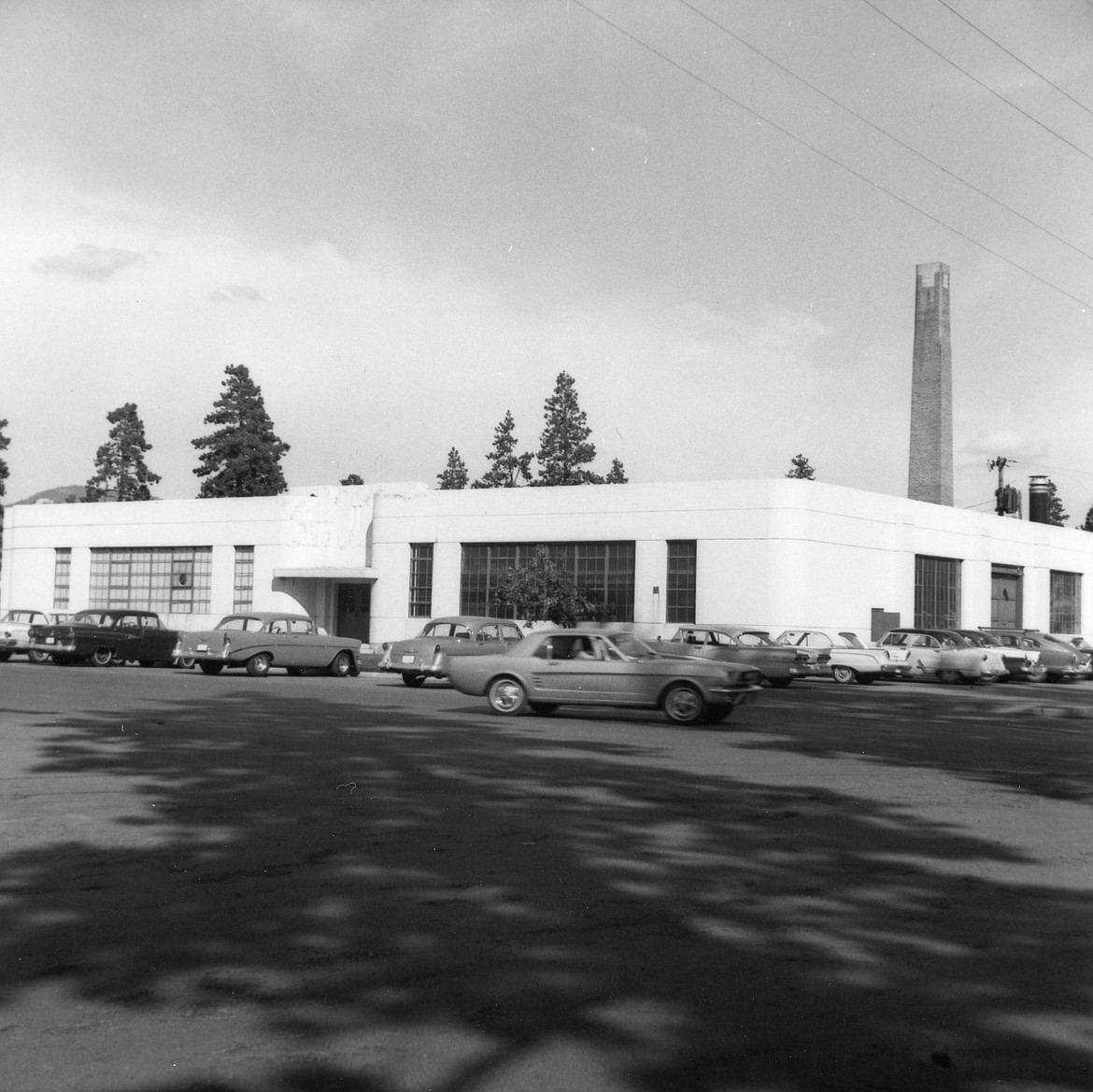 NIJC Auto Shop building completed in 1962. An auto-body and fender repair course was offered for the first time in 1963.