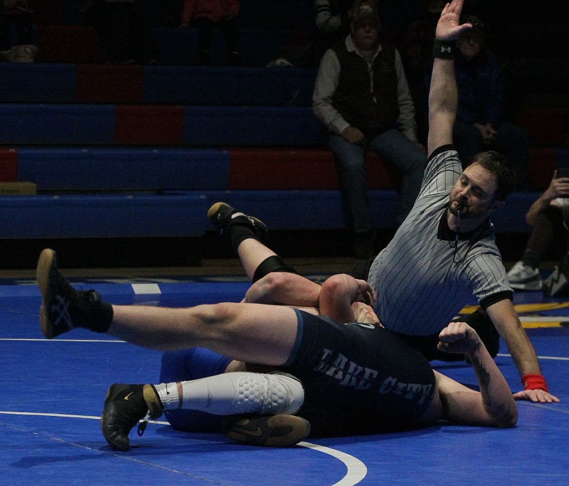 MARK NELKE/Press
The shortage of officials in wrestling is not as bad because there are fewer duals — but that sport could still use a few more refs as well.