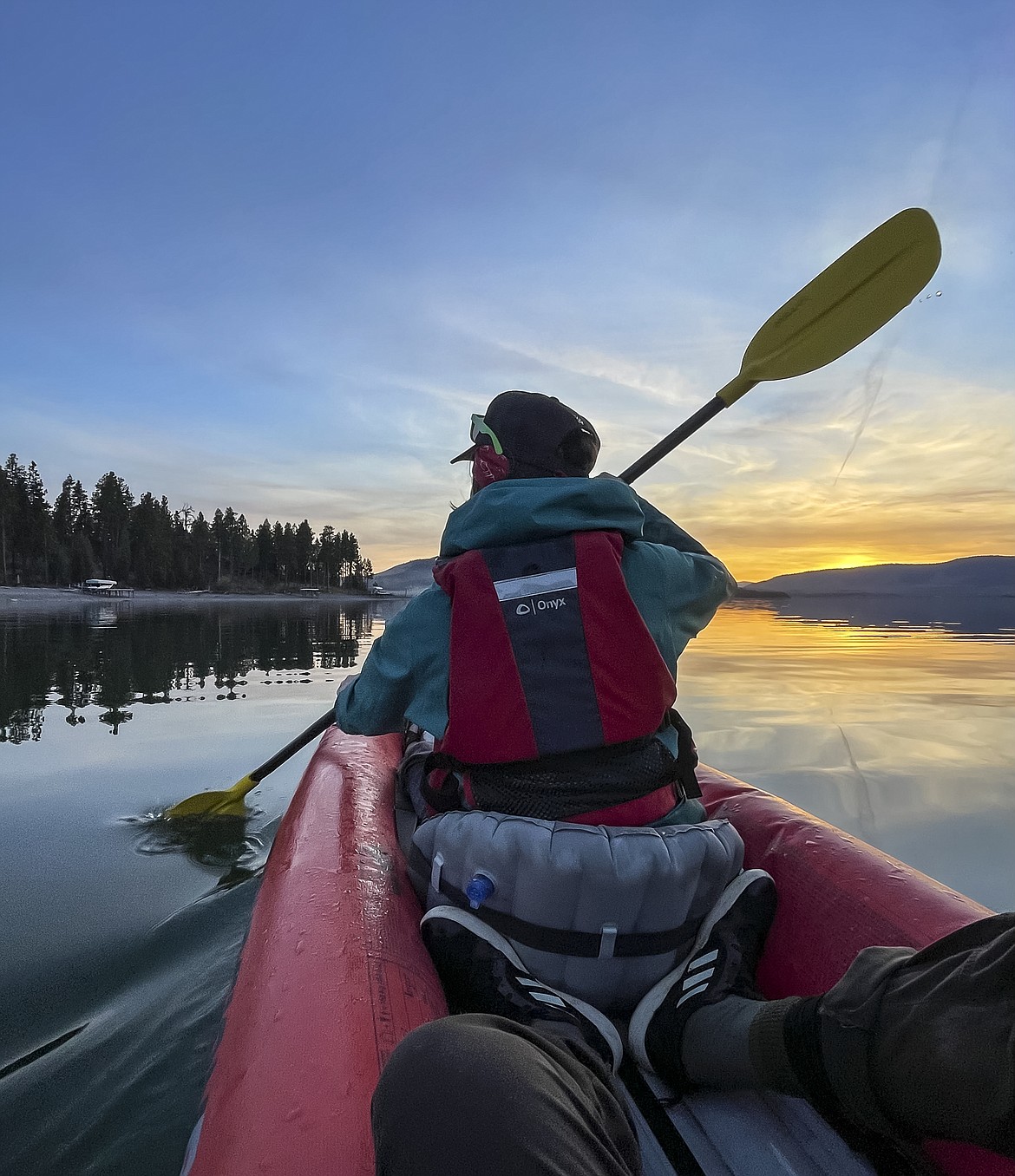 Wild Horse Island is a short paddle from the Southern shore of Big Arm Bay. (JP Edge photo)