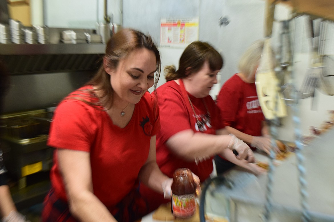 Volunteers make lefse for Bethel Home residents