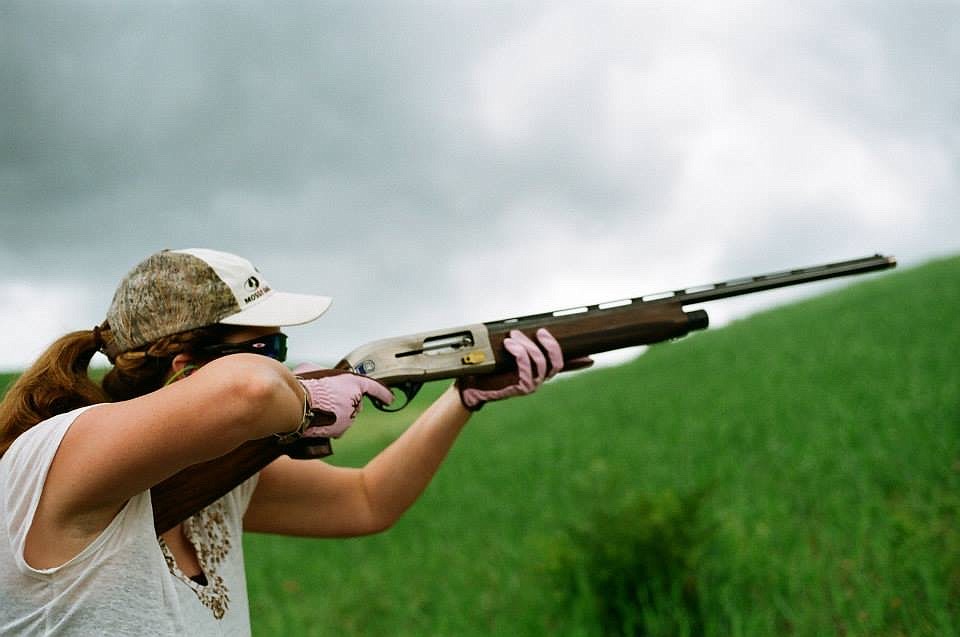 Michelle Thurman, a member of the Coeur d’Alene Skeet and Trap Club, has been shooting for 11 years, and competitively shooting skeet for the last eight. Photo courtesy of Michelle Thurman