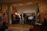Candidates go toe to toe