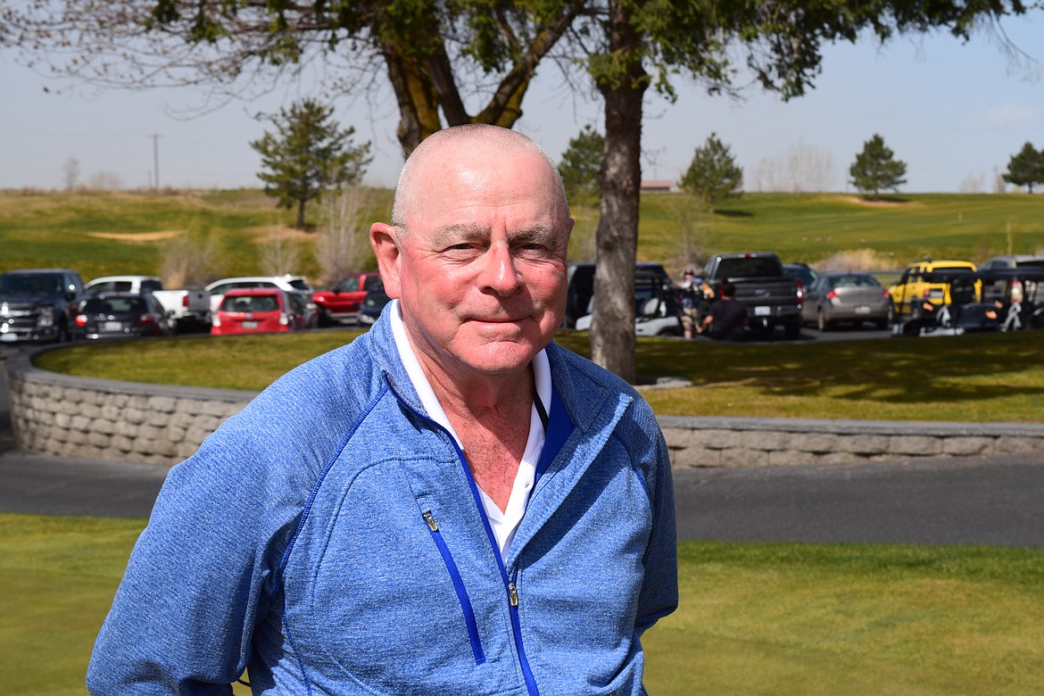 Retired golf pro Randy Puetz on the putting green at The Links at Moses Pointe where he teaches golf part-time. While recent weather may not lead one to think so, golf season is off to a start and anyone looking to improve their golf game may want to reach out to a golf pro for some tips.