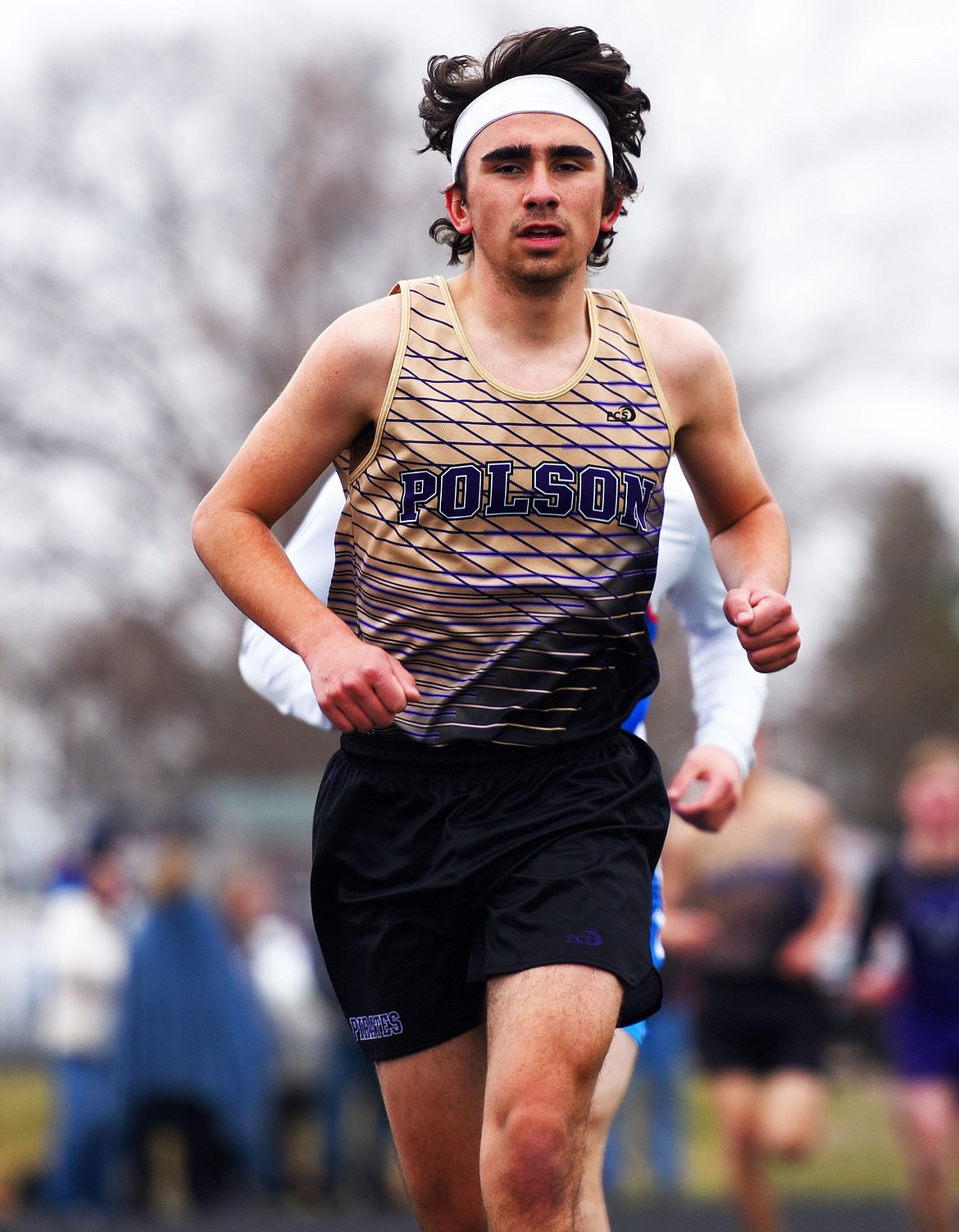 Polson senior Ryan Dupuis finished eighth in the 1,600 meters at Ronan. (Scot Heisel/Lake County Leader)