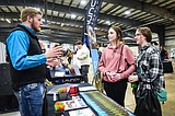 Businesses use job fair seeking employees in challenging market