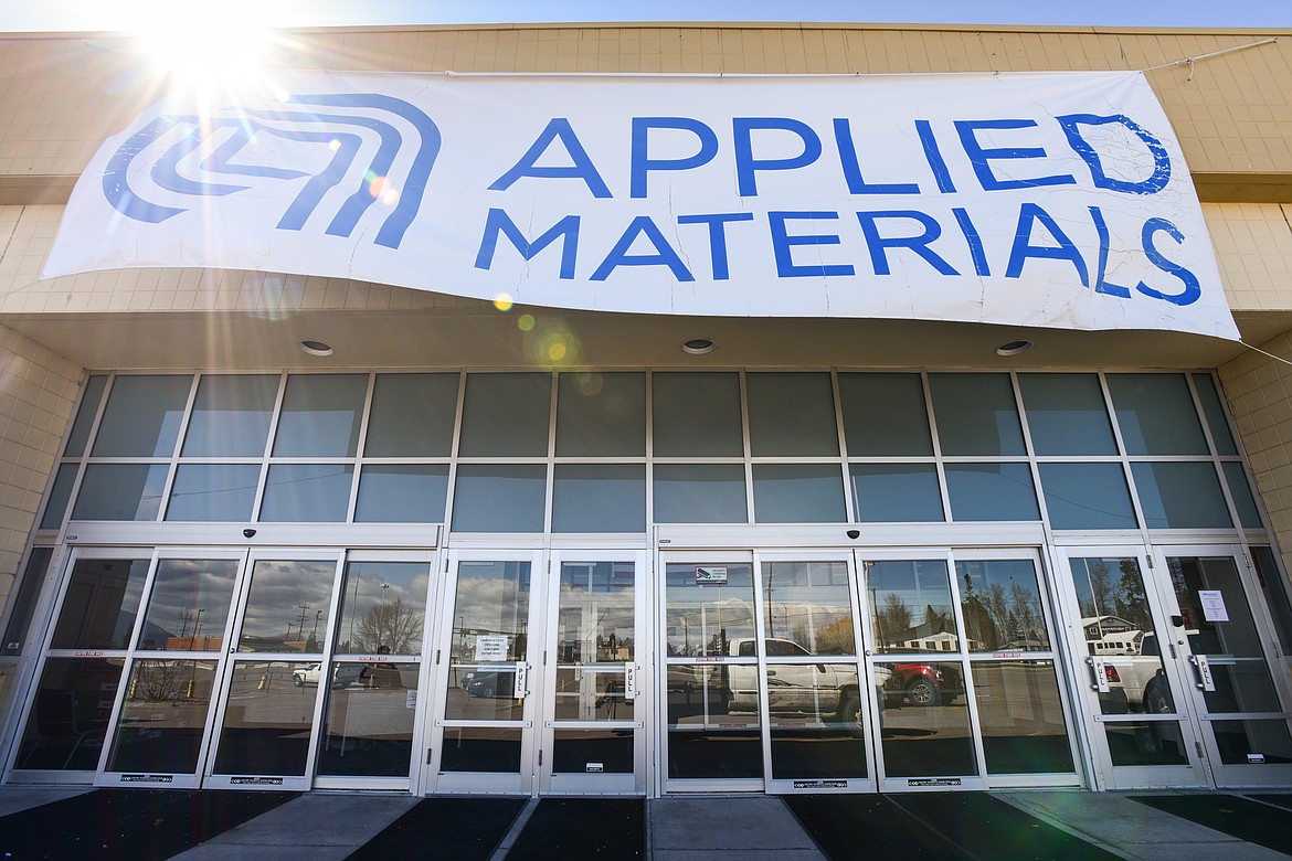 Applied Materials in Evergreen on Tuesday, April 19. (Casey Kreider/Daily Inter Lake)