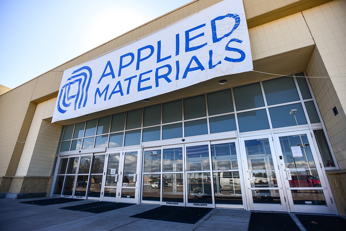 Applied Materials in Evergreen on Tuesday, April 19. (Casey Kreider/Daily Inter Lake)