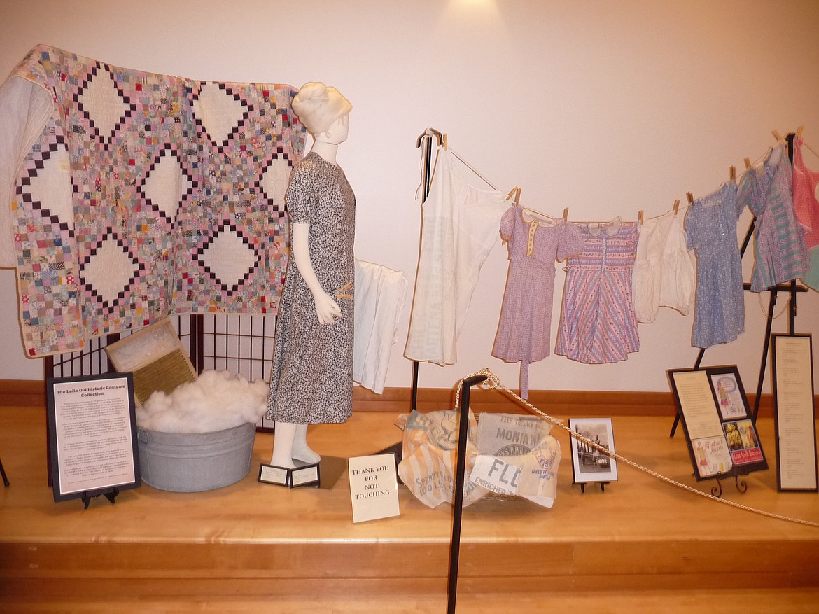 Celebrate Making Do is a collaborative fiber arts exhibit that features the history of how housewives utilized every scrap to make clothes, dolls and quilts. The exhibit will be featured at the Sandpoint Organic Agriculture Center on Friday, April 29 from 5 to 7 p.m. and Saturday, April 30 from noon to 4.
