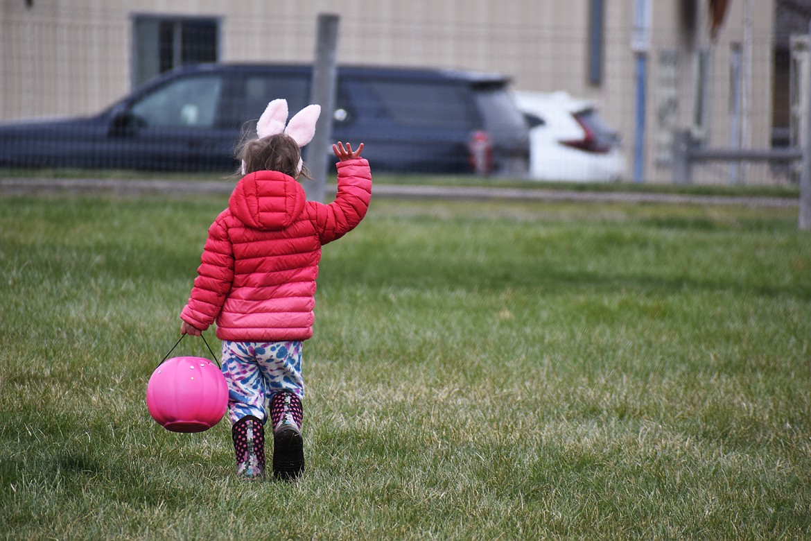 Easter egg hunt at St. Ignatius High School. (Emily Lonnevik)
