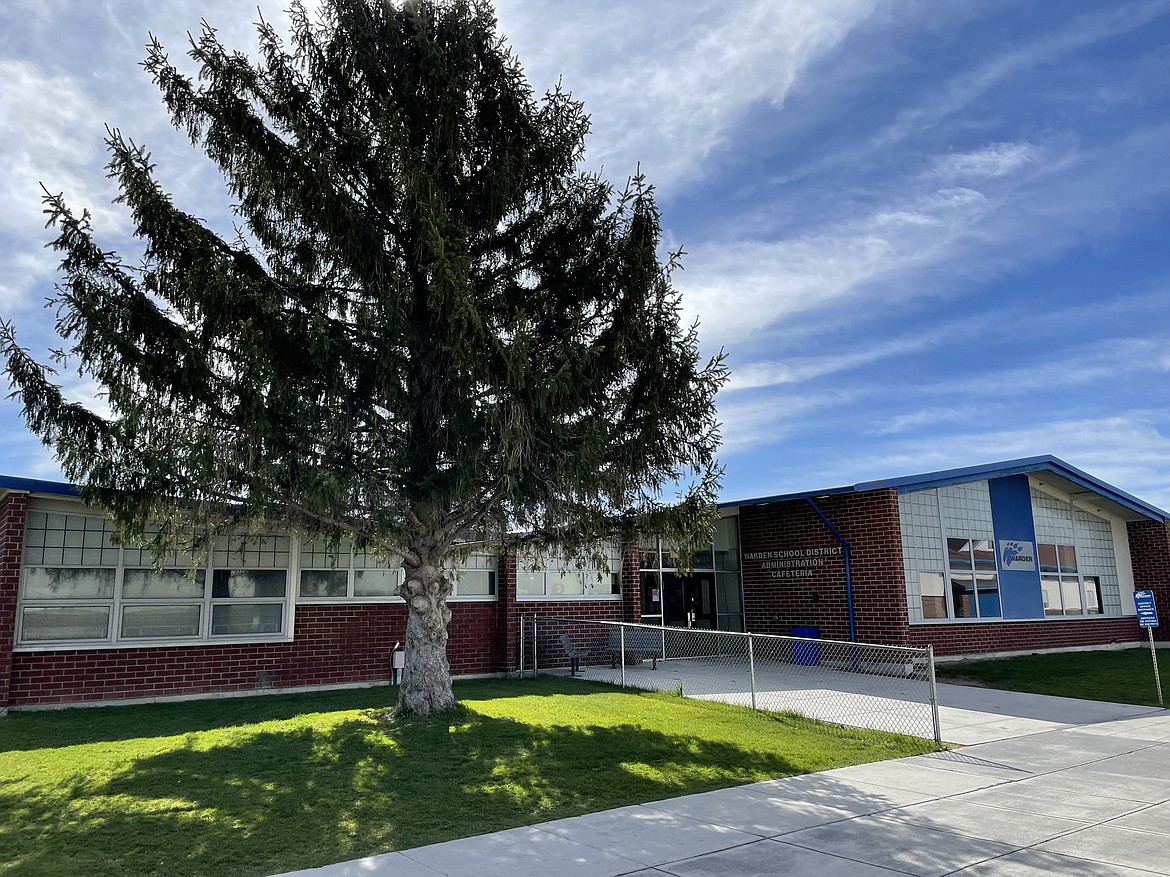 The Warden School District administrative offices. During a meeting held here on April 14, the district’s Board of Directors heard information regarding new procurement policies and procedures.