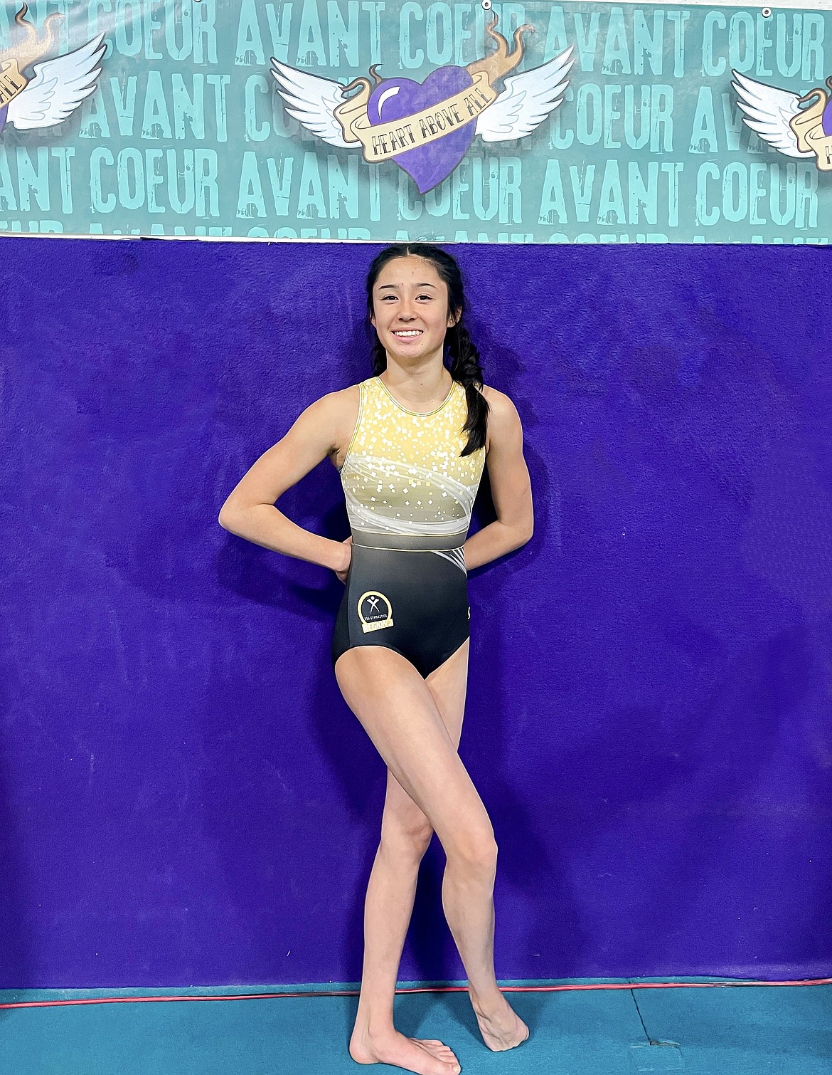 Courtesy photo
Avant Coeur Gymnastics freshman Level 10 Maiya Terry qualified for the national championships this past weekend during her regional competition in Vancouver, Wash. She will compete against Level 10s from all over the United States on May 14 in Mesa, Ariz. She is Avant Coeur’s first Level 10 to qualify since 2015.