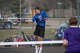 Rain cuts tennis team's first home dual