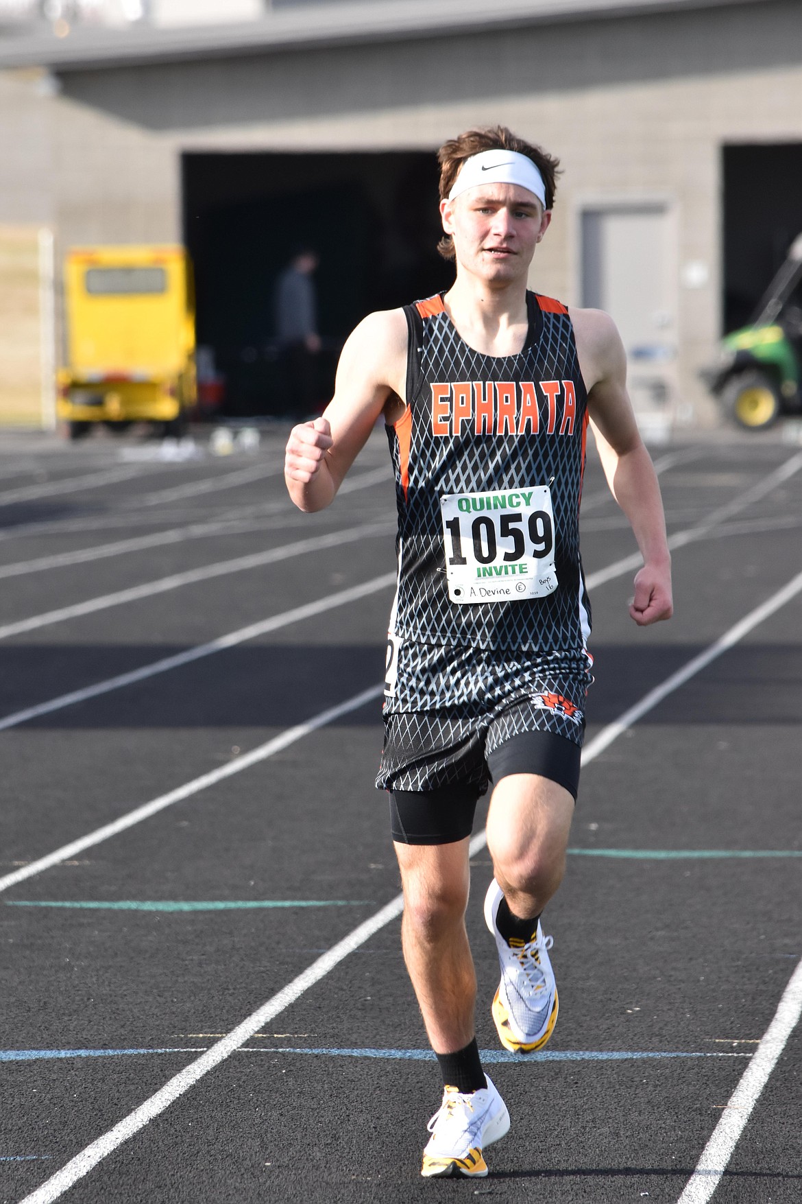 At the Connell Invite, Ephrata’s Aiden Devine placed sixth in the 800-meter run.
