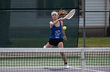 Tennis competes down south