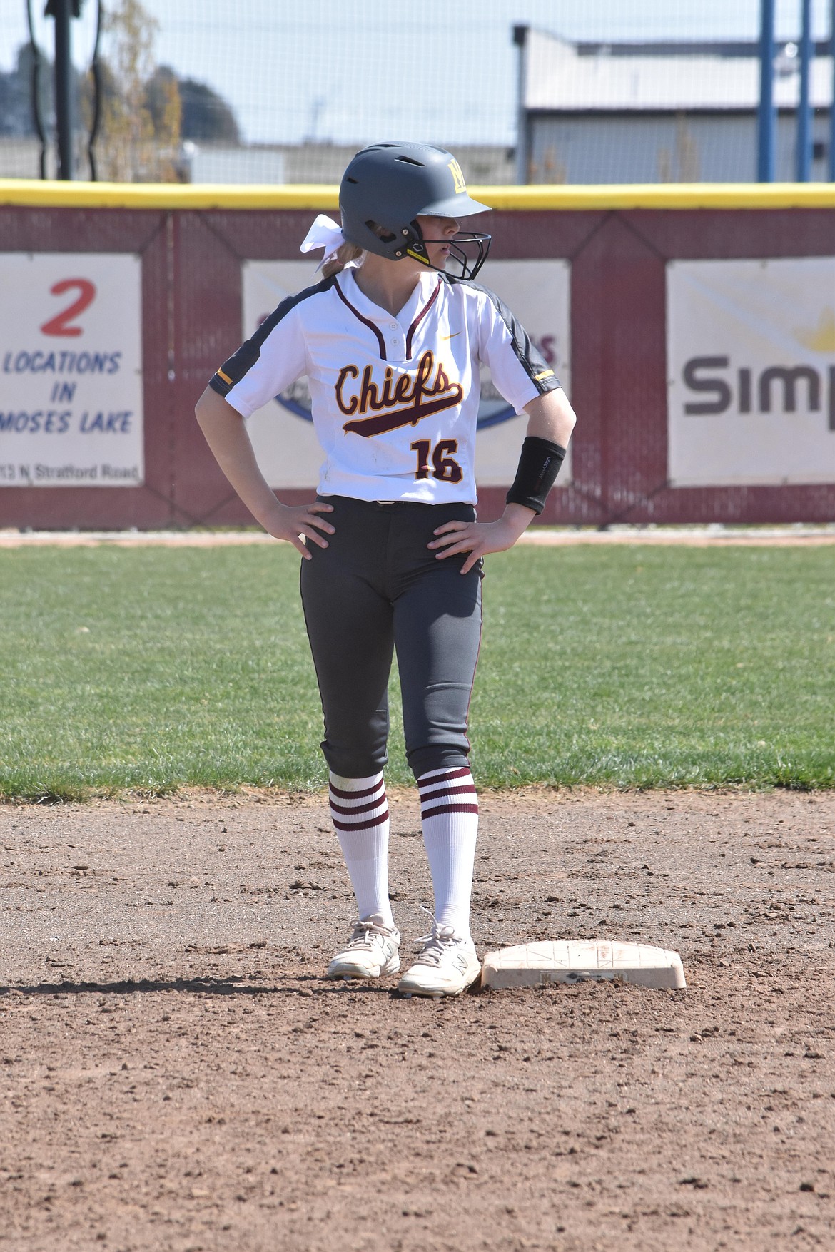 The Moses Lake High School Chiefs fastpitch team is currently 15-3-1 overall and 8-1-1 in the Big 9 Conference, and holds a No. 8 ranking by the Washington Interscholastic Activities Association Rating Percentage Index.