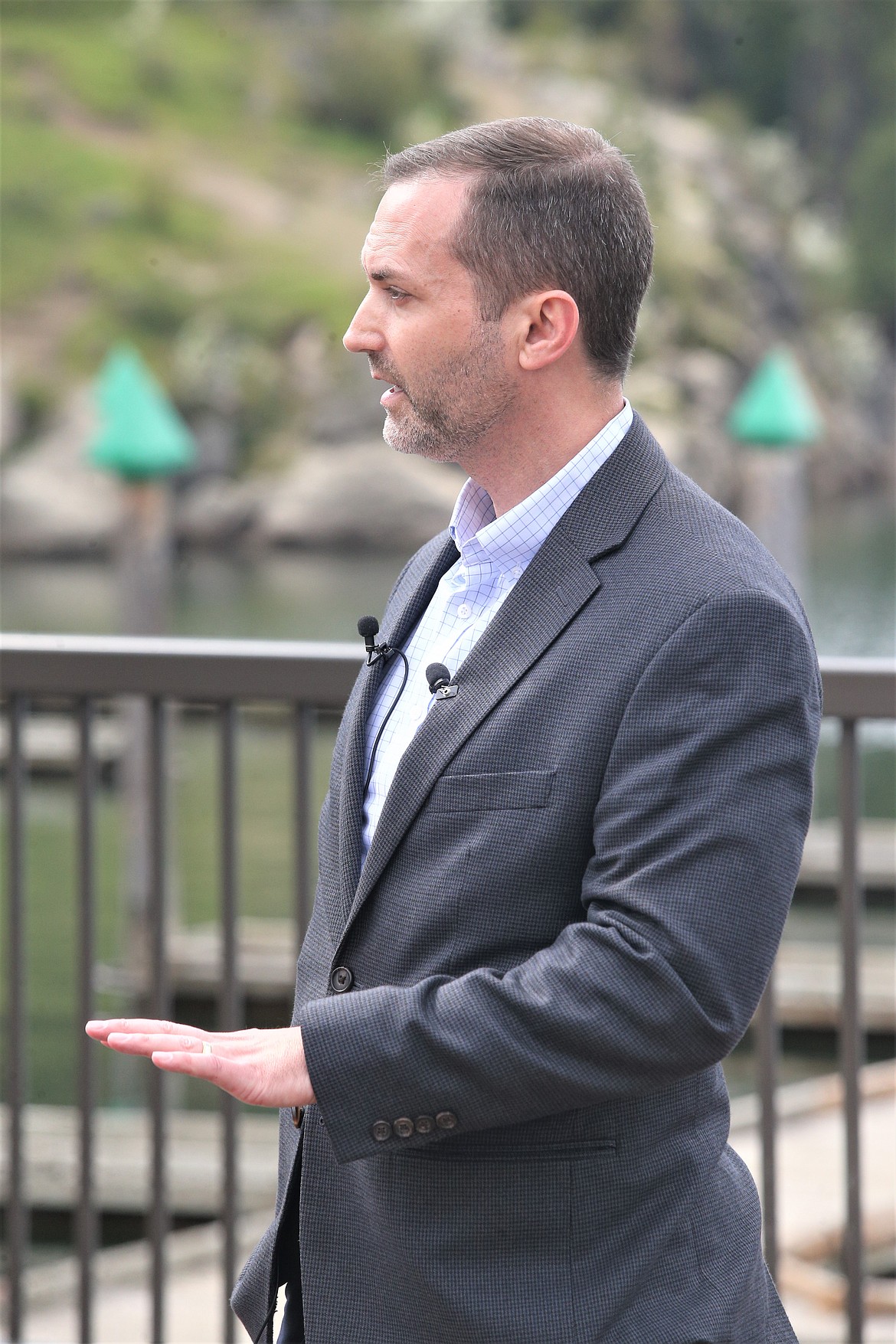 Jess Byrne, director of Idaho's Department of Environmental Quality, talks about funding that will go toward projects to protect Lake Coeur d'Alene.