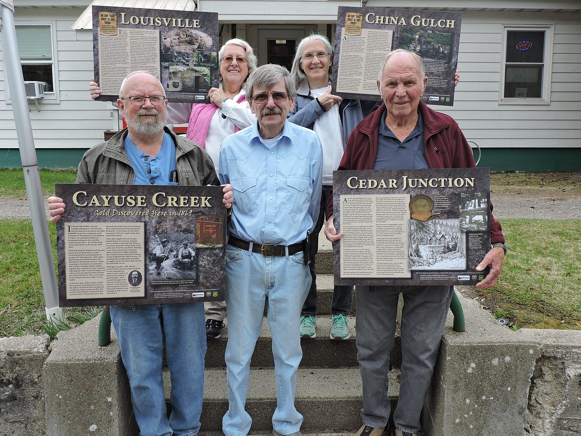 Back row, Sue McLees, Debra Regan. Front row, Tom Castles, Terry Halden and Jim Cyr. Not pictured Kay Strombo and Mary Murphy-Kallis.