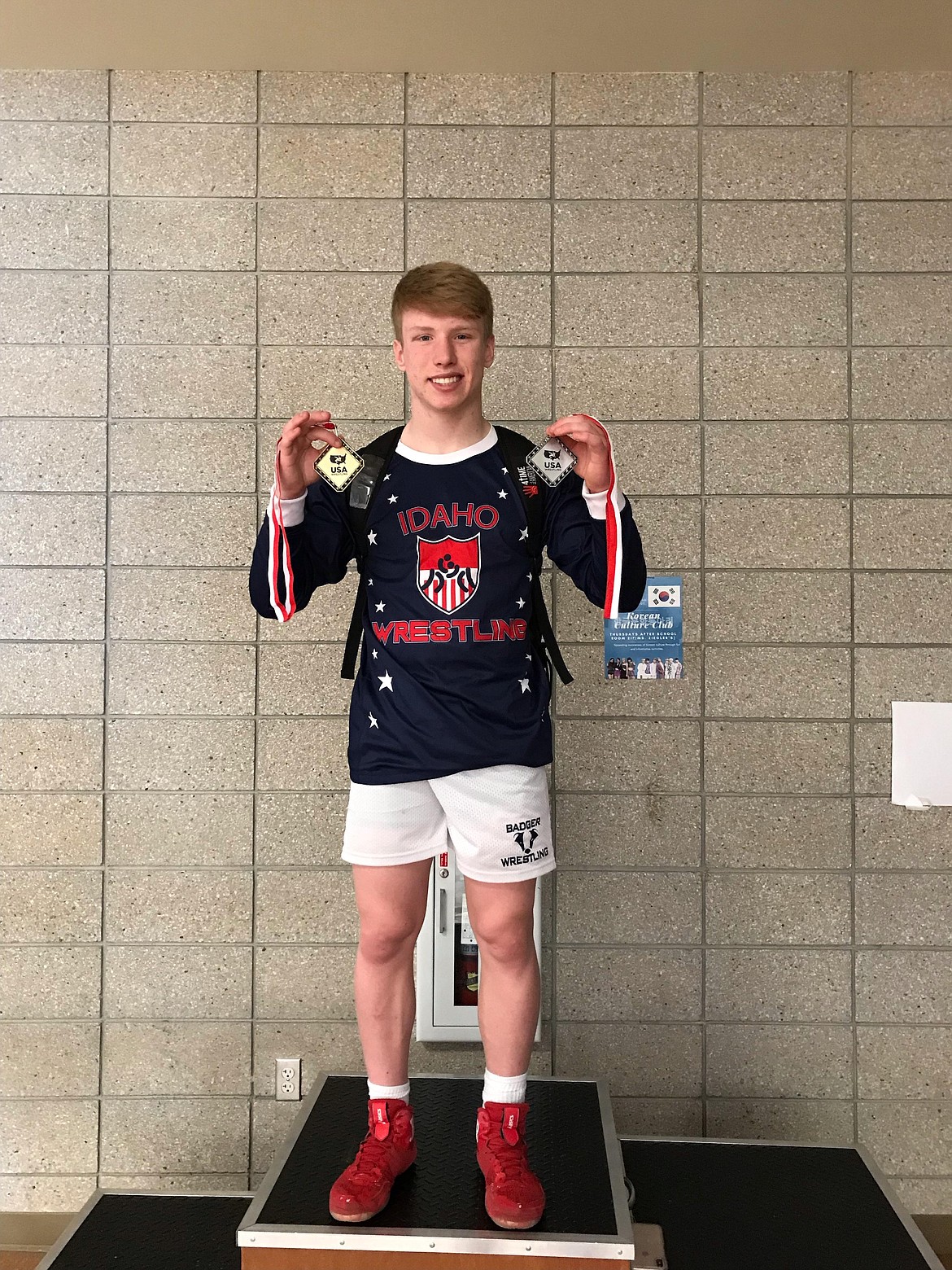 Shane Sherrill competed at the USA Wrestling Idaho State Championships on May 6-7. He was crowned 16U freestyle state champion at 152 pounds and runner up in Greco. He will represent Team Idaho at the national duals this summer.