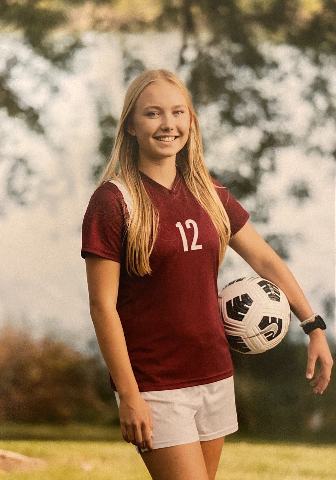 Elén Lovas as a member of the MLHS Chiefs girls soccer team. She said one thing she liked about her time in the U.S. is how youth athletics is organized when compared to her homeland.